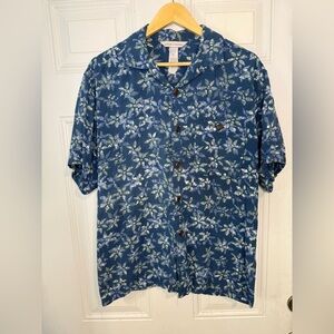 Nomadic Traders Blue and White Floral Blouse
